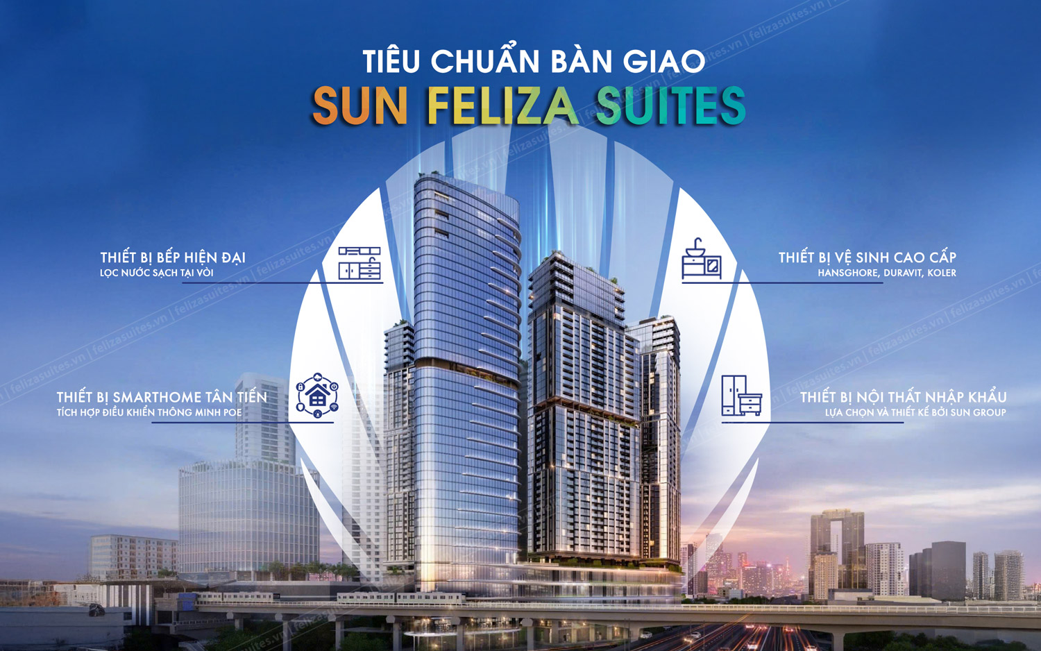 Tiêu chuẩn bàn giao Sun Feliza Suites