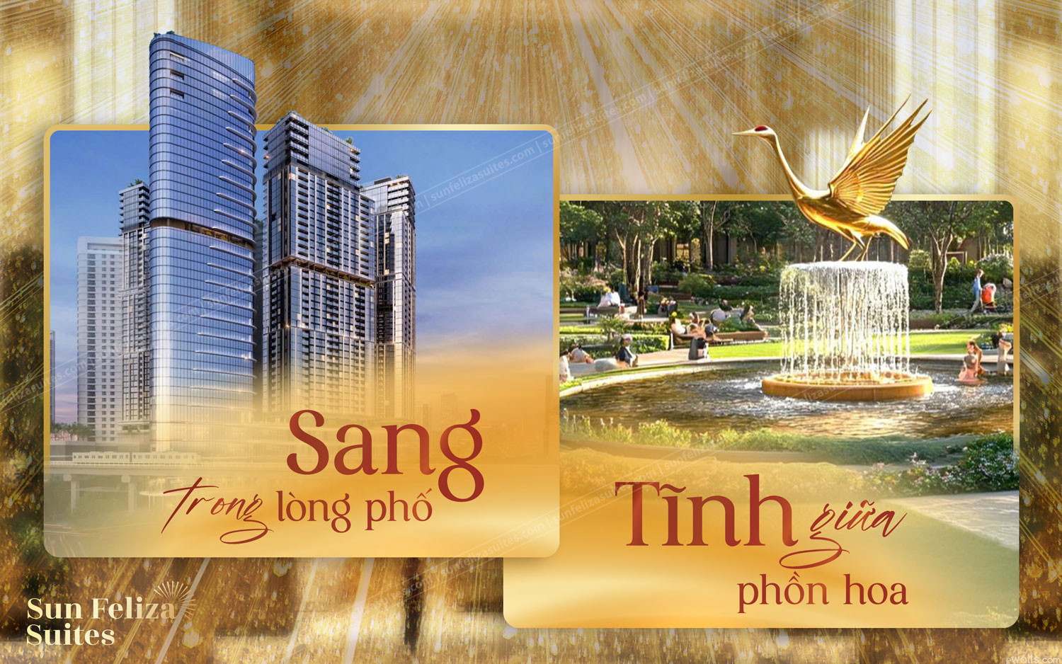 Sun Feliza Suites sang trong lòng phố tĩnh giữa phồn hoa