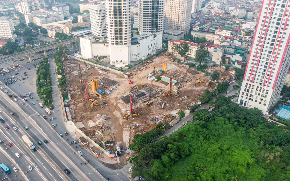 Tiến độ Sun Feliza Suites Tháng 7