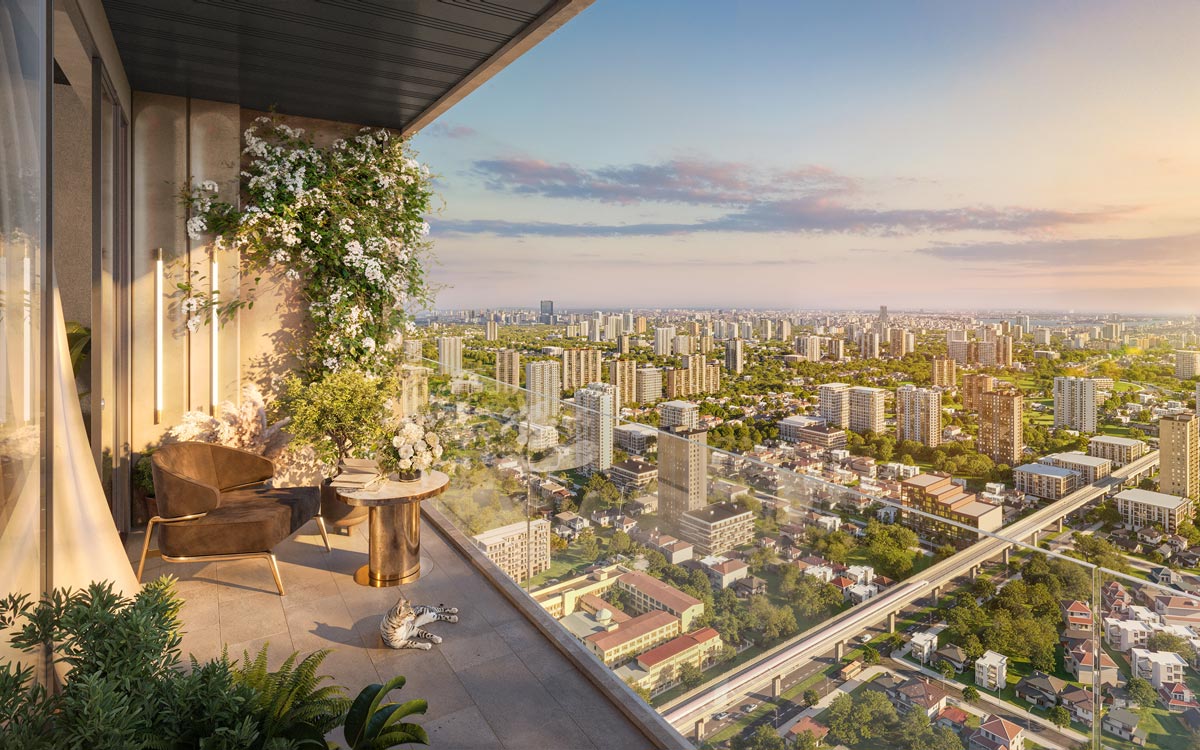 Ban công Sun Feliza Suites