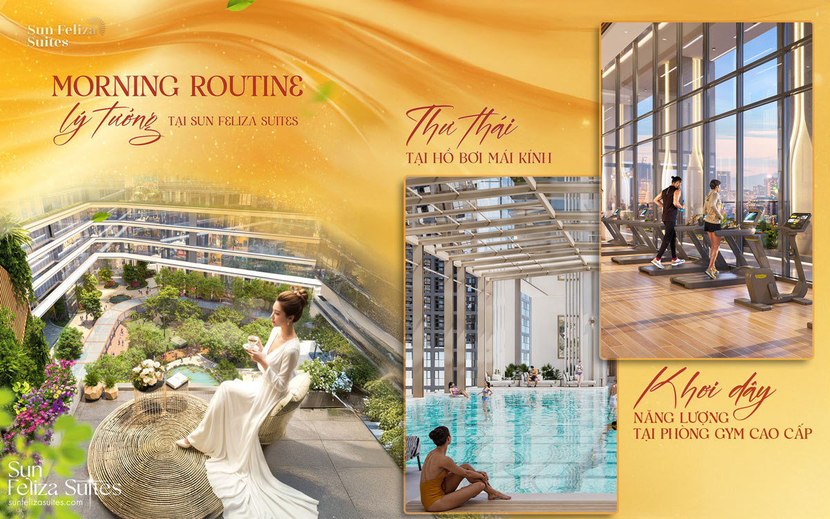 Morning Routine tại Sun Feliza Suites